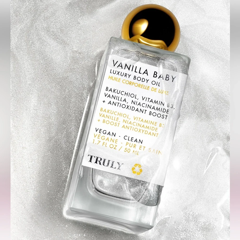 💖🆕💖 Truly Vanilla Baby Luxury Body Oils x 2 - Picture 2 of 8